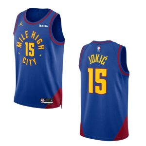 Denver Nugets 15 Nikola Jokic 城市版 (背心)